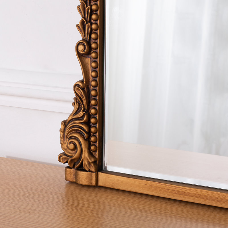 House of Hampton® Euri Baroque Arch Wall Mirror & Reviews Wayfair